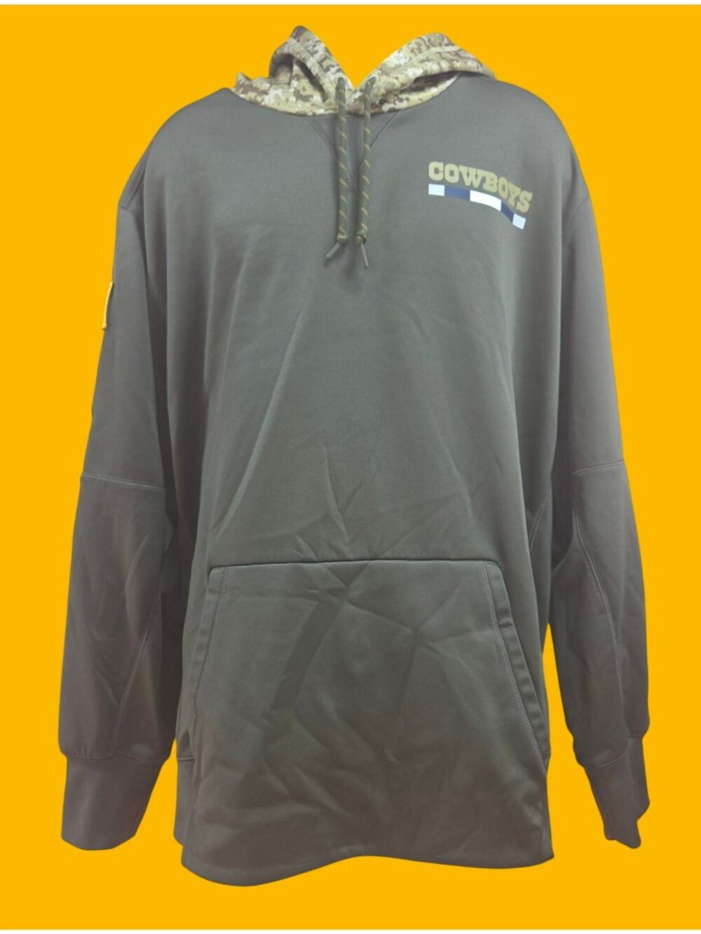 Nike NFL Dri-Fit On Field Cowboys Green Hooded Jacket 3XL